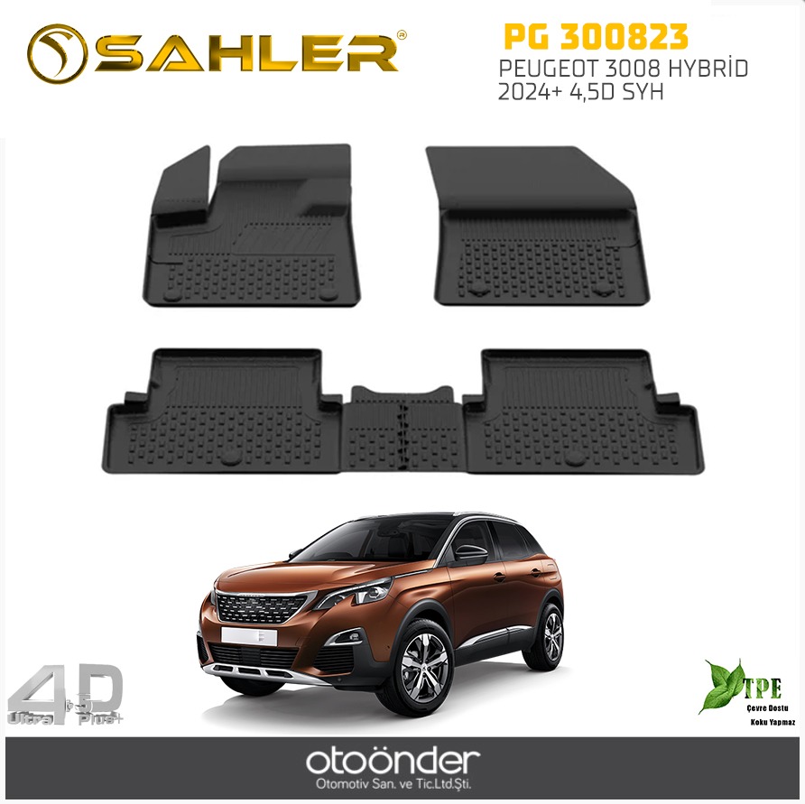 PEUGEOT 3008 HYBRİD 2024+ 4,5D SYH  PASPAS SAHLER