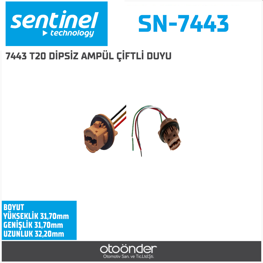 AMPUL DUYU T20[ÇİFT DUY][LED]