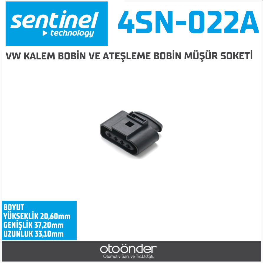 MAP SENSÖR VE ATEŞLEME BOBİN SOKETİ[AUDI / FORD /SEAT / SKODA / VOLKSWAGEN]