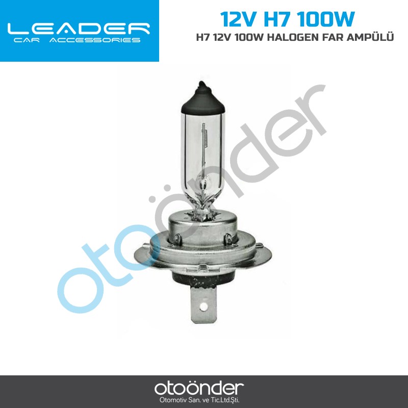 H7 12V 100W HALOGEN FAR AMPÜLÜ