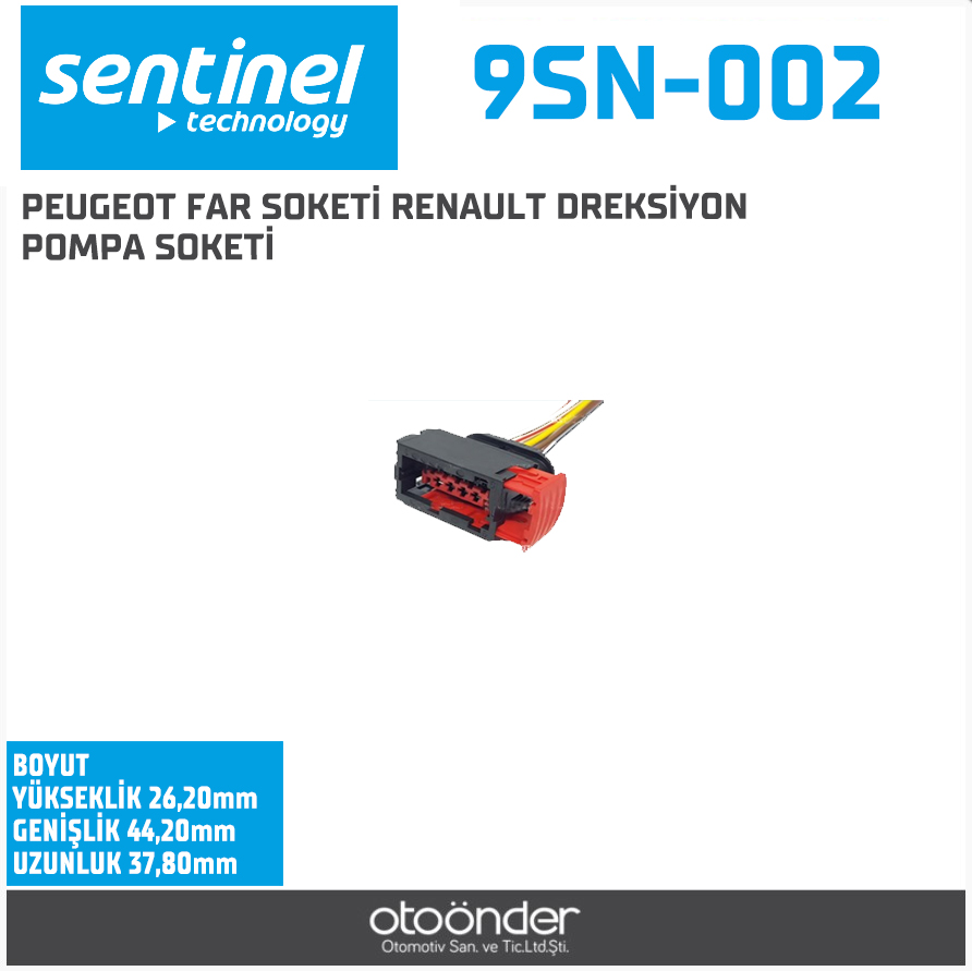 FAR VE DİREKSİYON POMPA SOKETİ[PEUGEOT / RENAULT]