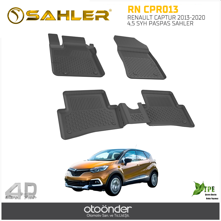 RENAULT CAPTUR 2013-2020 4,5 SYH PASPAS SAHLER