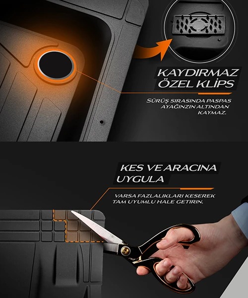LEADER PASPAS ÜNİVERSAL ICON GRİ