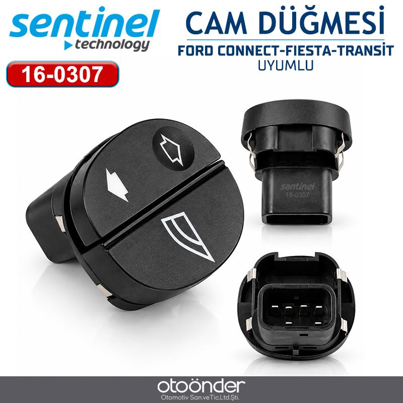CAM ANAHTARI FORD CONNECT-FIESTA-TRANSİT SAĞ 6 FİŞ