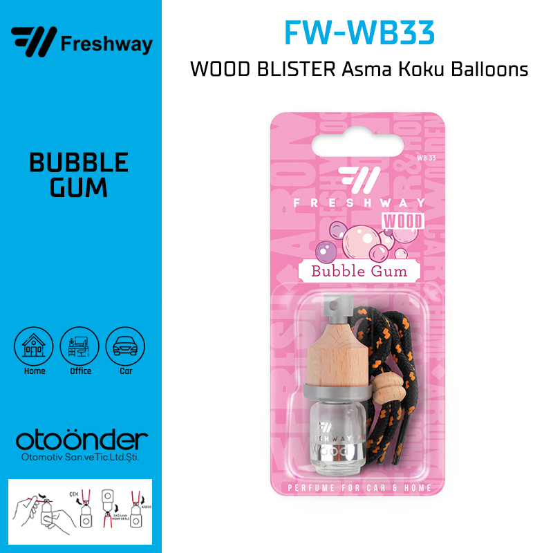 WOOD BLISTER Asma Koku Bubble GumFresh Way