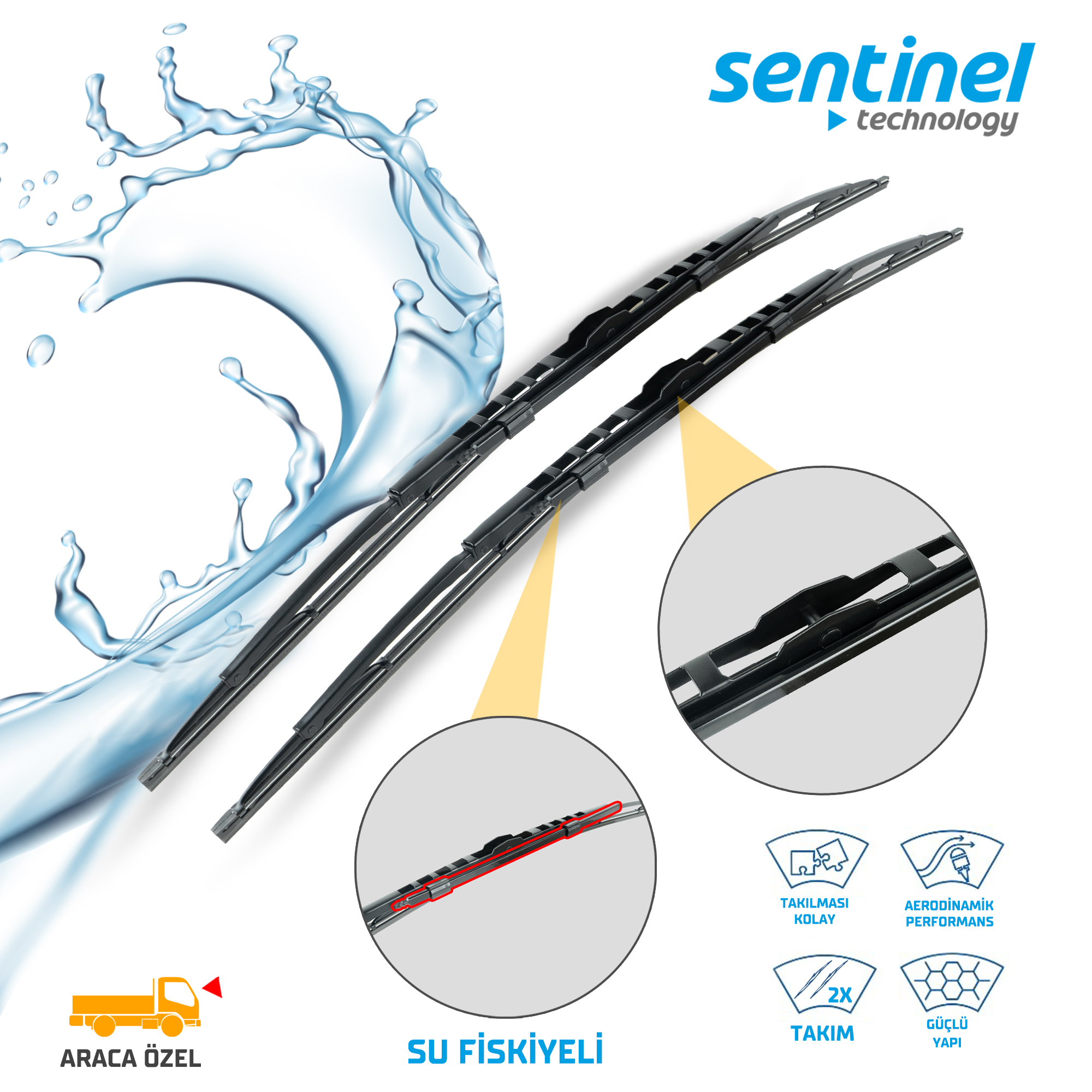 SİLECEK SÜPÜRGESİ SU FISKİYELİ SCANIA P,R,T SERİSİ. 09/05- MERCEDES-BENZ ACTROS MP4 (YENİ KASA) 07/11-  TAKIM 700mm+700mm