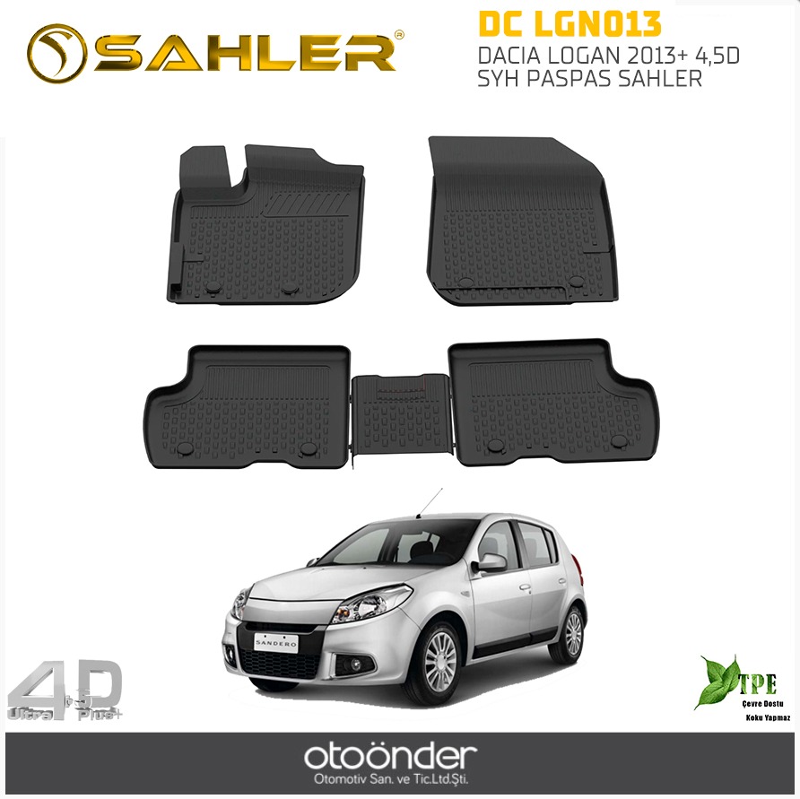 DACIA LOGAN 2013+ 4,5D SYH PASPAS SAHLER
