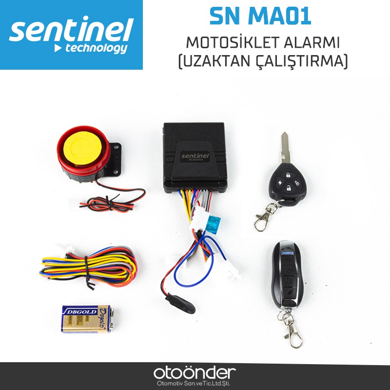 MOTOSİKLET ALARMI 12V