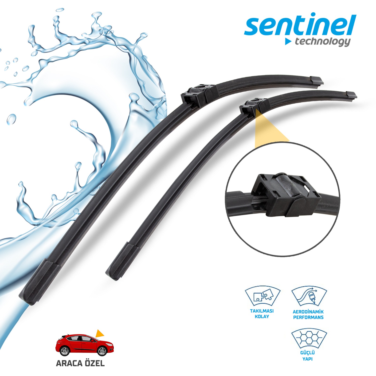 SÜPÜRGE TK ÖN BMW 3 SERİSİ  E92  (2004-2013)24"+18"