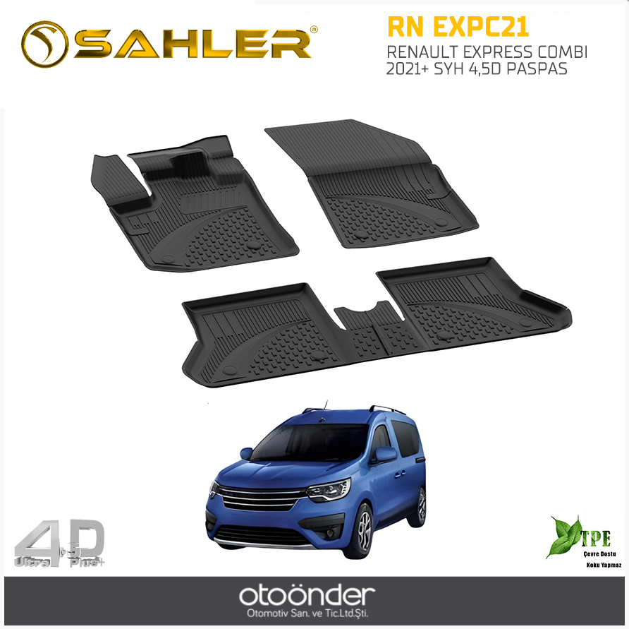 RENAULT EXPRESS COMBI 2021+ SYH 4,5D PASPAS SAHLER