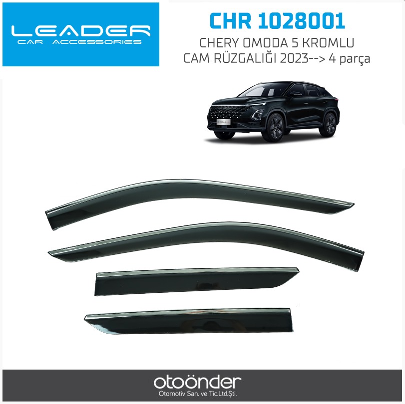 CHERY OMODA 5 KROMLU CAM RÜZGALIĞI 2023--> 4parça