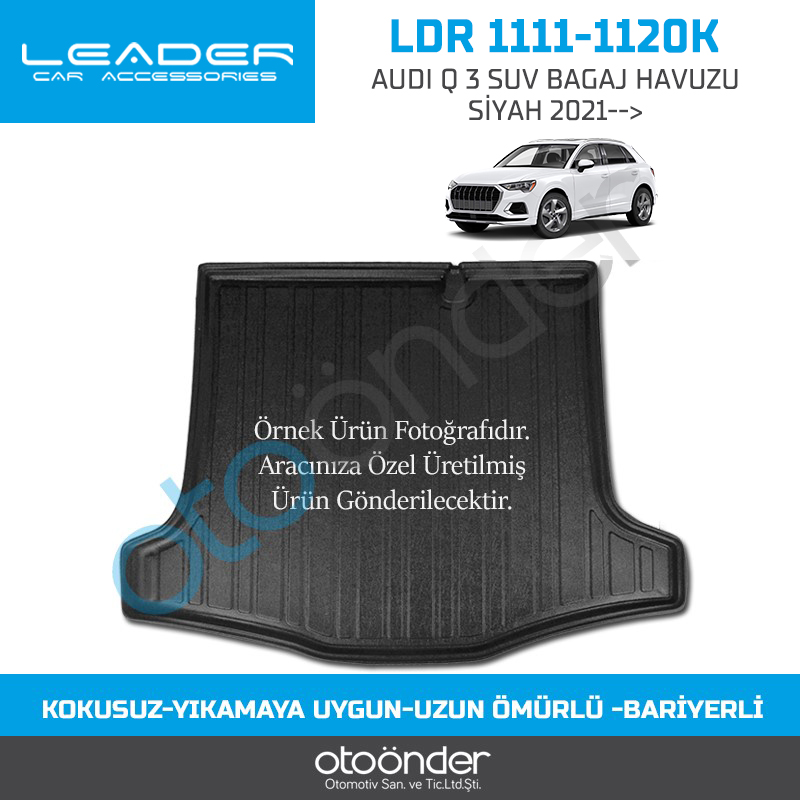 AUDI Q 3 SUV BAGAJ HAVUZU SİYAH 2021-->
