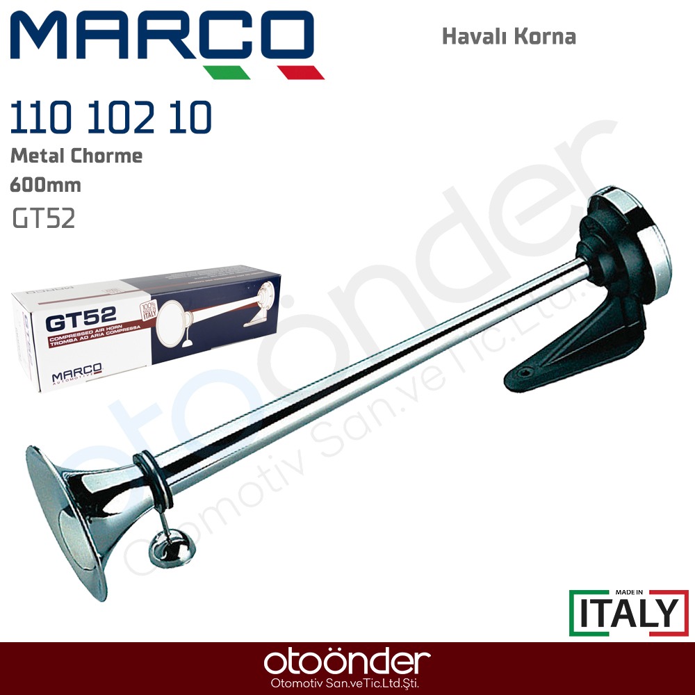 MARCO Korna GT52 Metal Chrome 60cm HAVALI