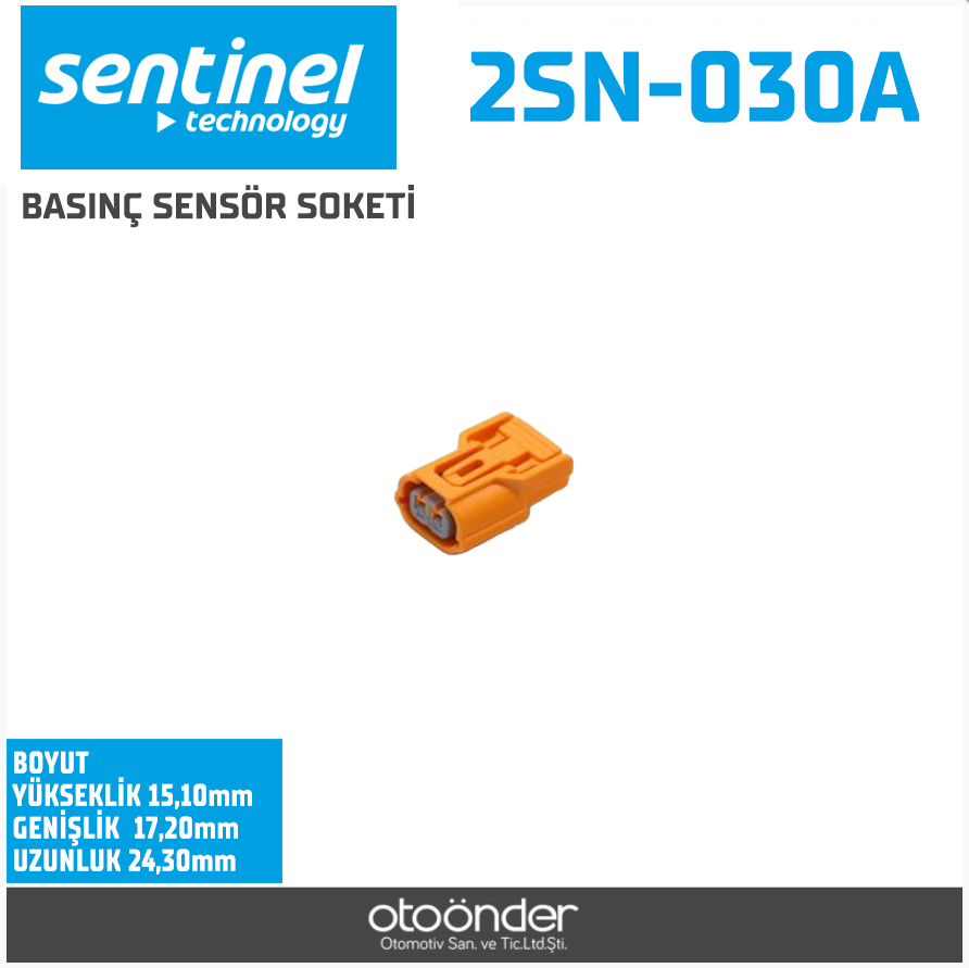 ABS VE BASINÇ SENSÖRÜ SOKETİ[ACURA / HONDA]
