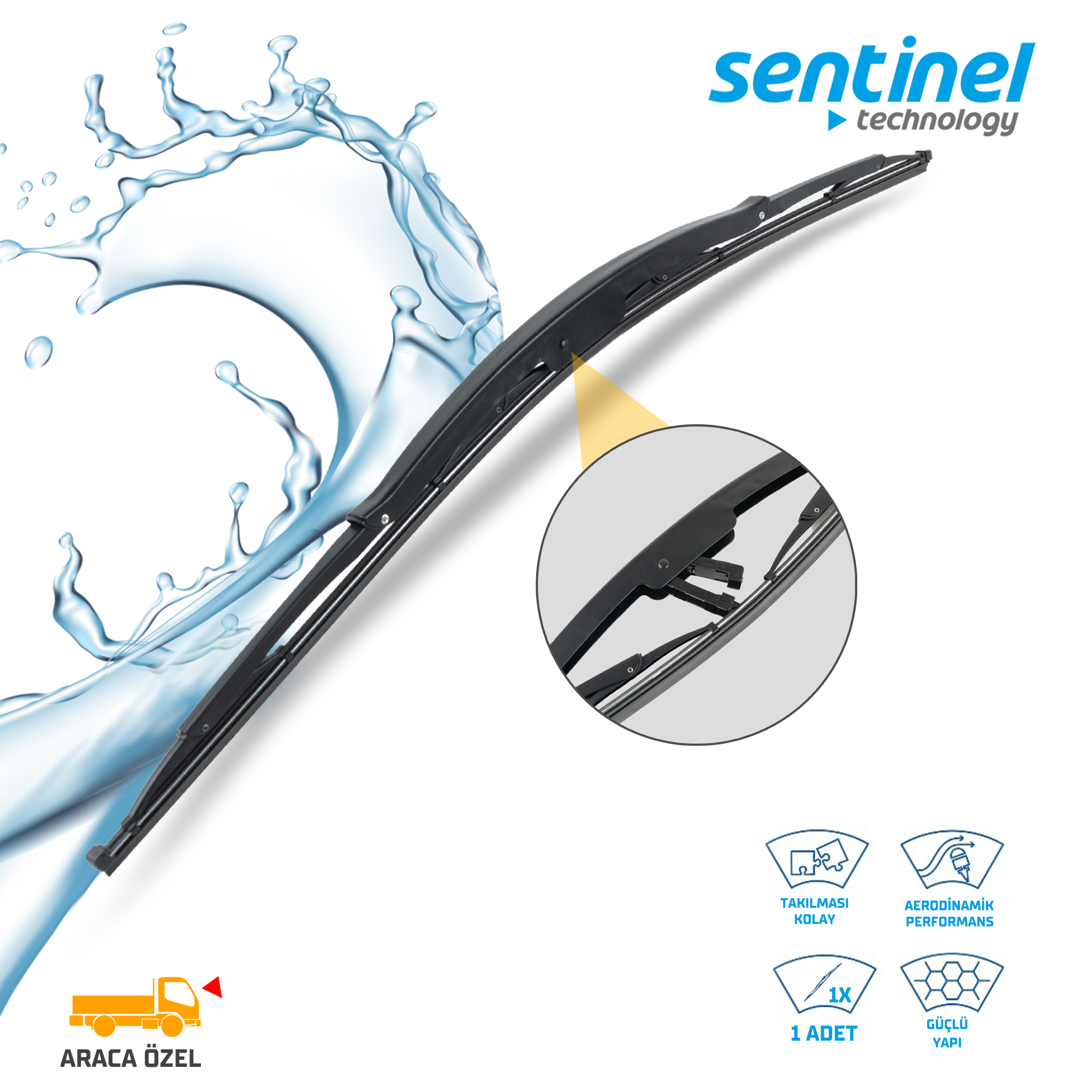 SİLECEK SÜPÜRGESİ 900mm MAN MERCEDES SCANIA ADET