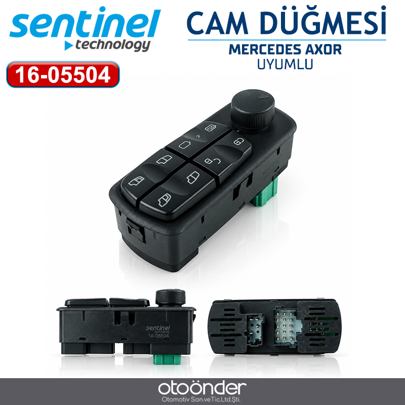CAM ANAHTARI MERCEDES AXOR SOL YM 19 FİŞ (15+4)