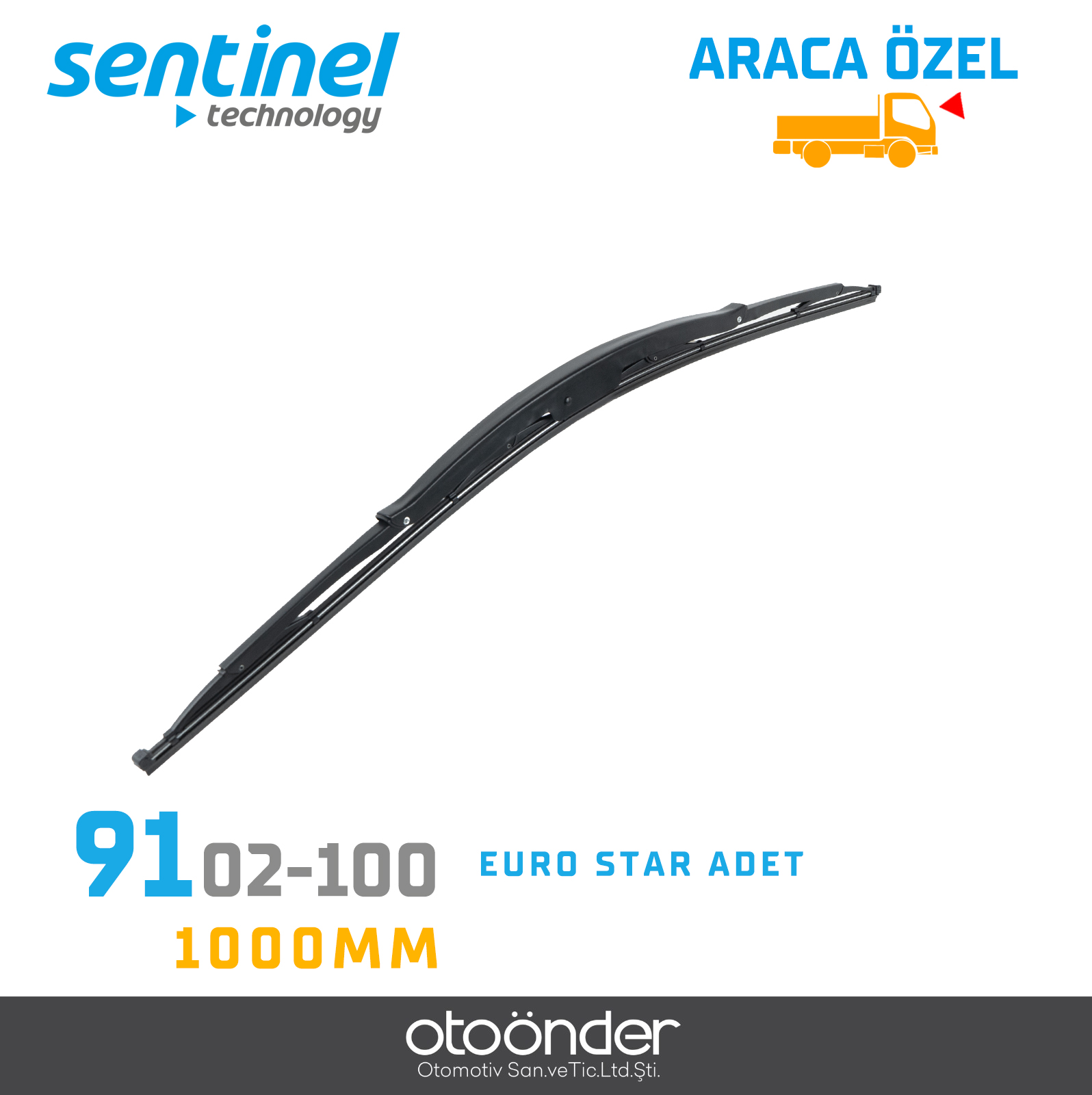 SİLECEK SÜPÜRGESİ 1000mm EURO STAR ADET