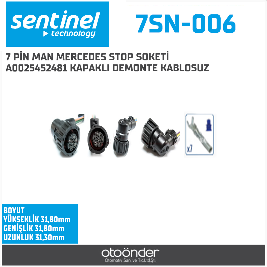 AĞIR TİCARİ STOP SOKETİ[A0025452481][DEMONTE]