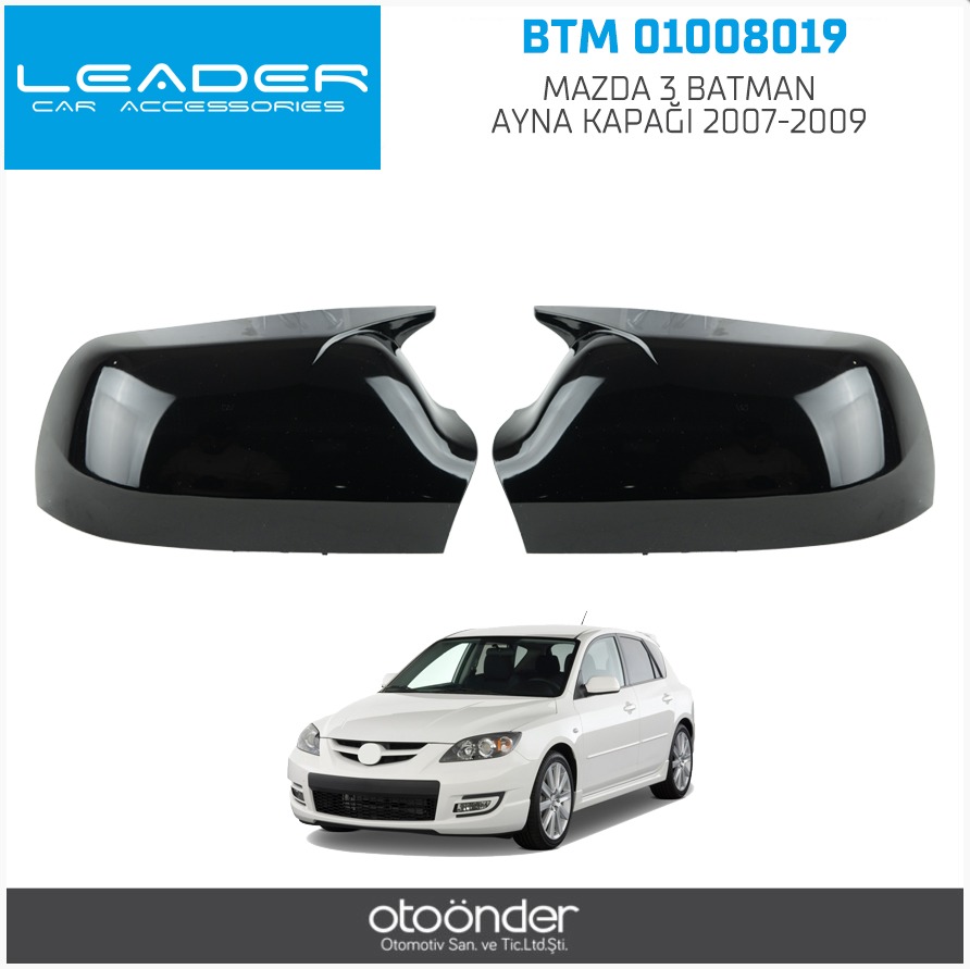 MAZDA 3 BATMAN AYNA KAPAĞI 2007-2009(ENJEKSİYON BASKI)