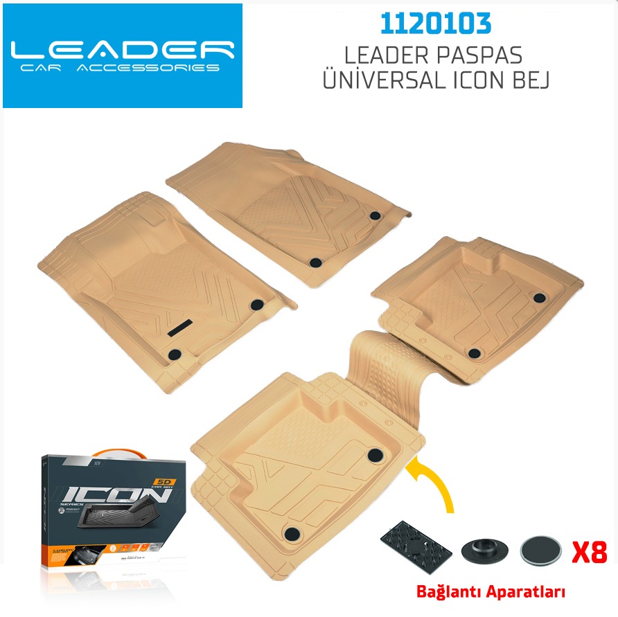 LEADER PASPAS ÜNİVERSAL ICON BEJ