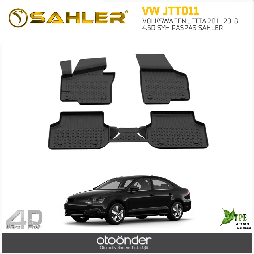 VOLKSWAGEN JETTA 2011-2018 4,5D SYH PASPAS SAHLER