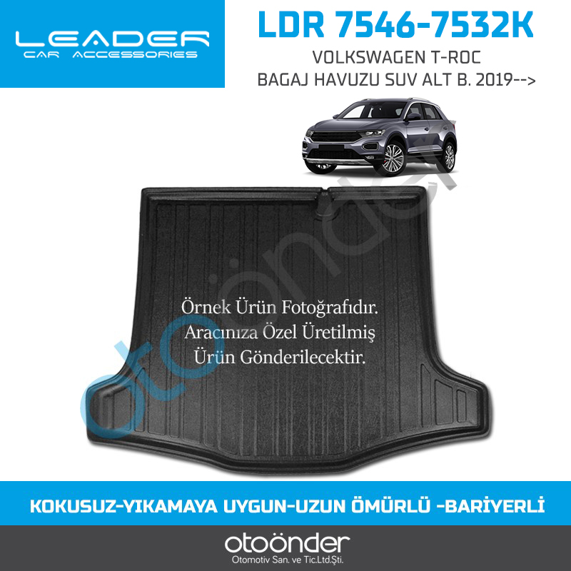 VWOLKSWAGEN T-ROC  BAGAJ HAVUZU SUV ALT B. 2019-->