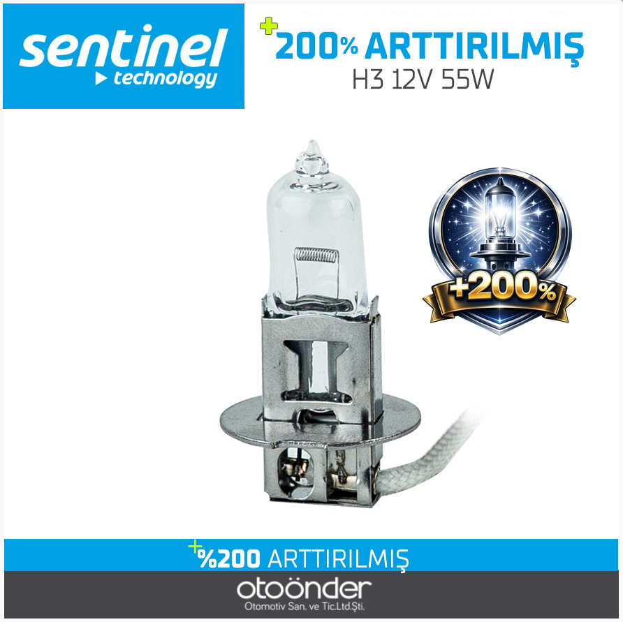 ARTIRIMLI AMPÜL %200 12V 55W
