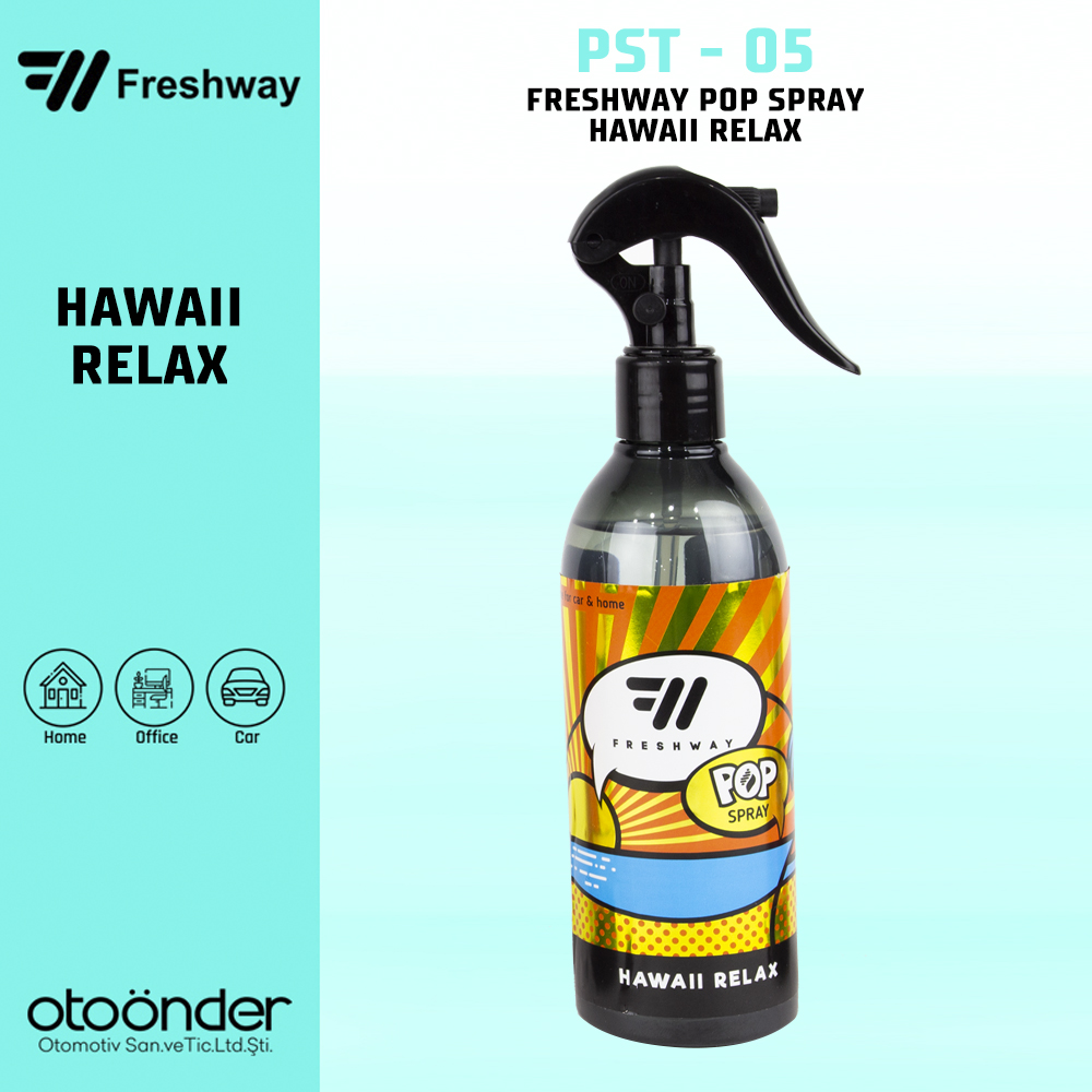 Pop Sprey Parfüm Hawaii Relax 300mlFresh Way