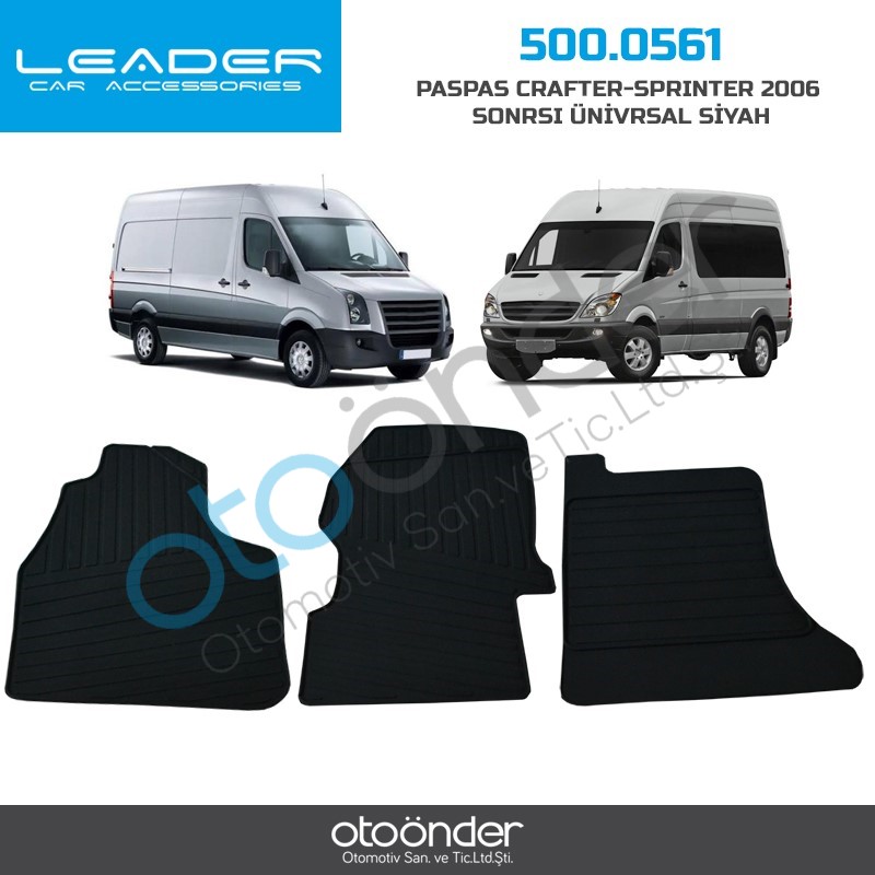 PASPAS CRAFTER-SPRINTER 2006 SONRSI ÜNİVRSAL SİYAH