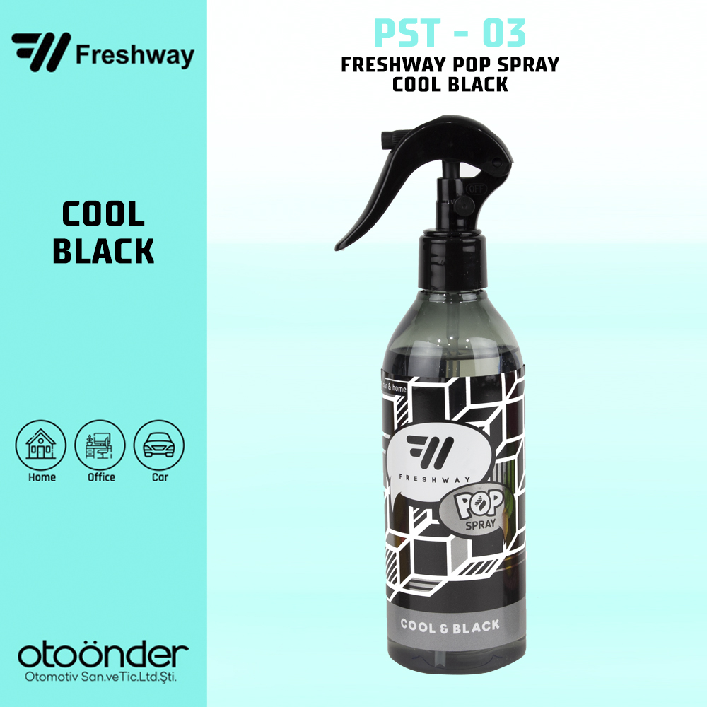 Pop Sprey Parfüm Cool and Black 300mlFresh Way