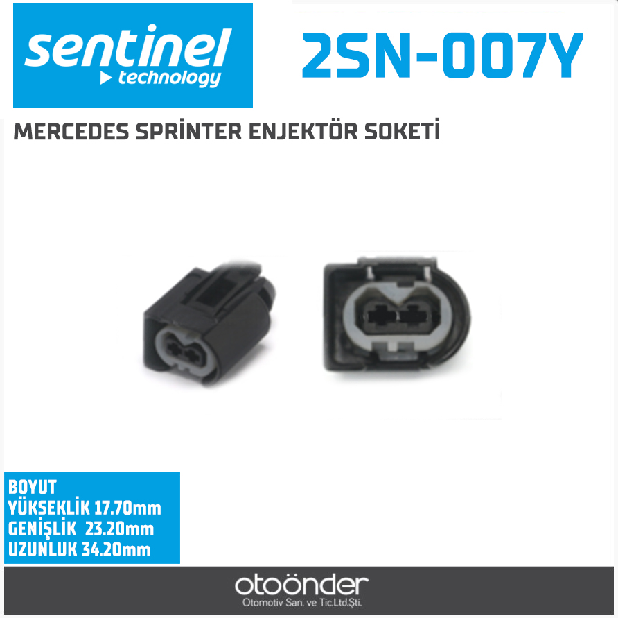 MERCEDES SPRİNTER ENJEKTÖR SOKETİ
