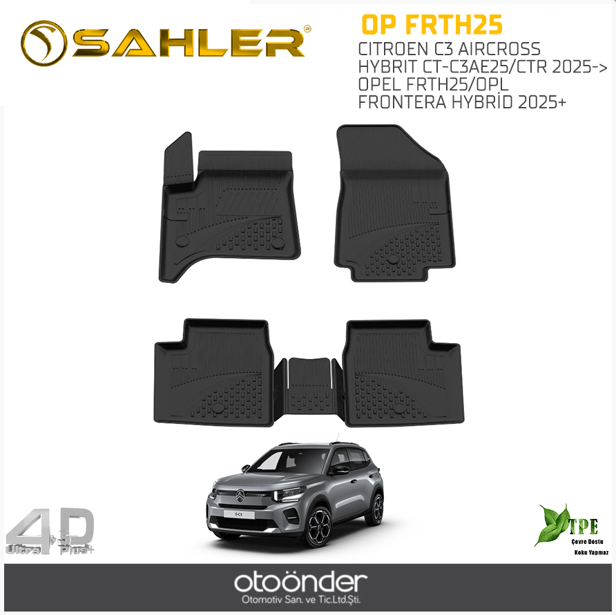 CITROEN C3 AIRCROSS HYBRIT CT-C3AE25/CTR 2025->OPEL FRTH25/OPL FRONTERA HYBRİD 2025+