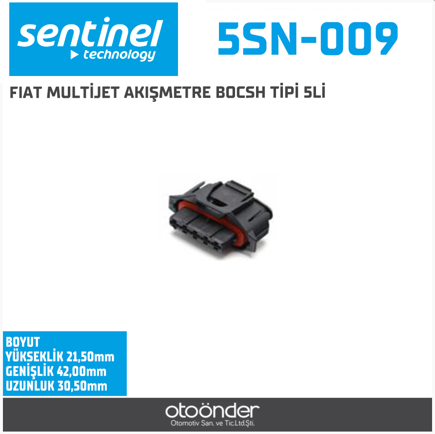 FIAT MULTİJET AKIŞMETRE BOCSH TİPİ 5Lİ