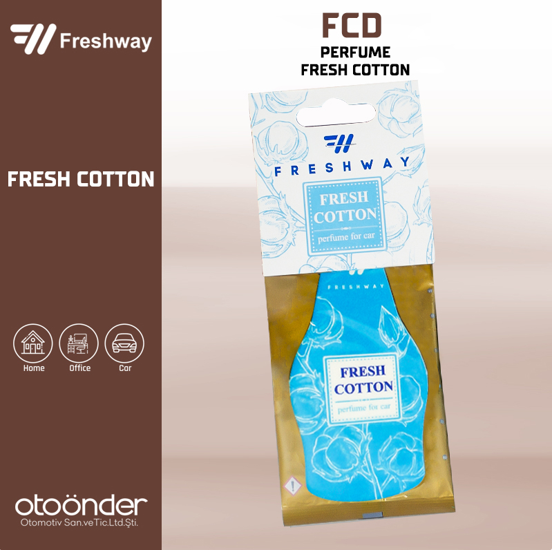 DRY Parfume For Car Fresh Cotton ( Taze Pamuk )Fresh Way