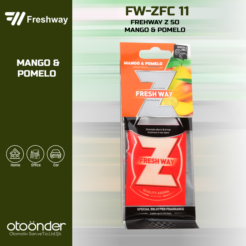 Z So Kağıt Koku Mango & pomeloFresh Way