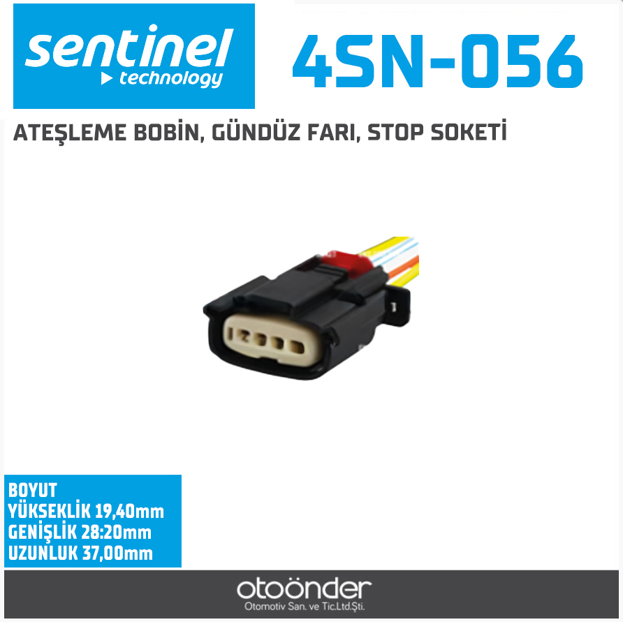 FORD ATEŞLEME BOBİN, GÜNDÜZ FARI, STOP SOKETİ