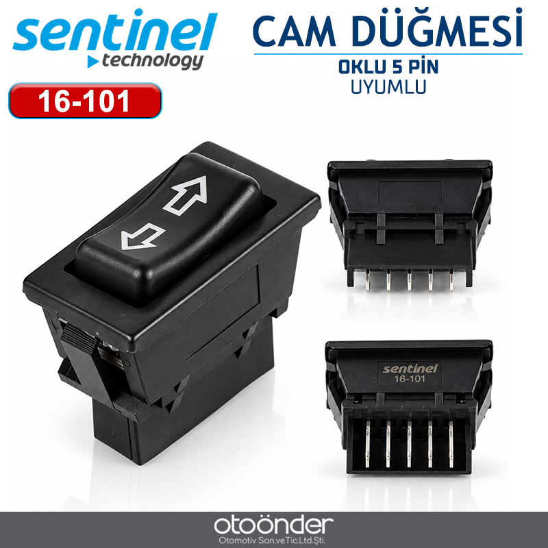 CAM ANAHTARI ÜNİVERSAL  OKLU 5 PİN