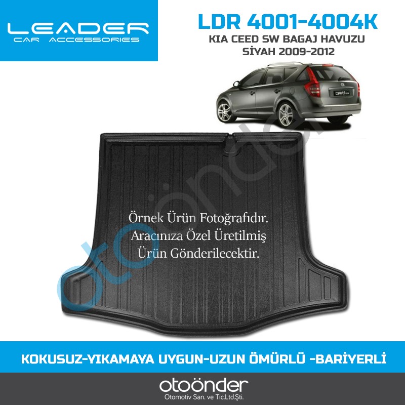 KIA CEED SW BAGAJ HAVUZU SİYAH 2009-2011