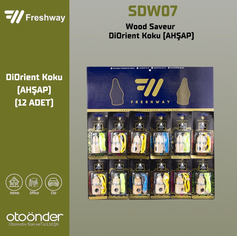 Wood Saveur DiOrient Koku ( 12 Lik Stand ) (AHŞAP)Fresh Way