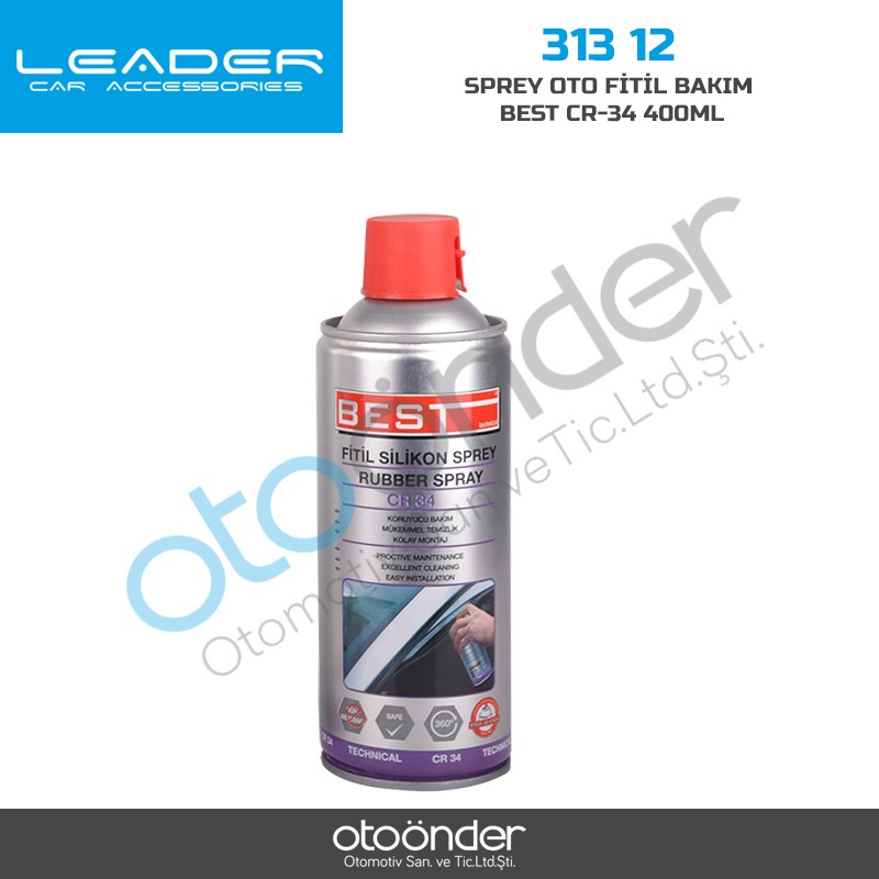 SPREY OTO FİTİL BAKIM BEST CR-34  400ML