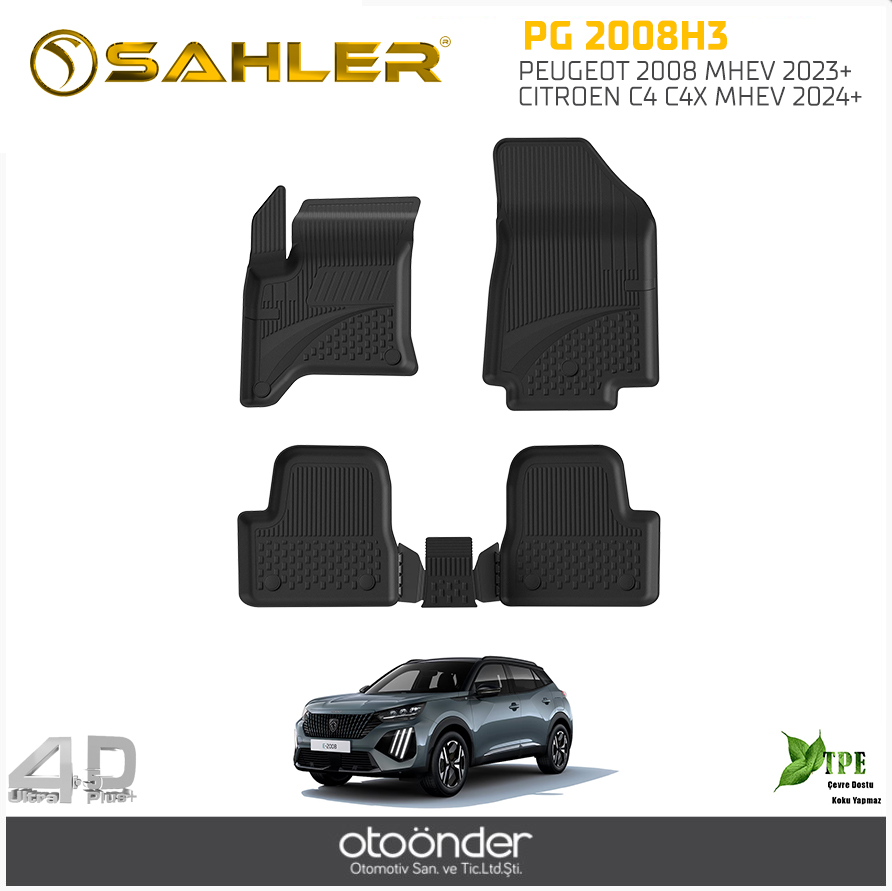 PEUGEOT 2008 MHEV 2023+ CITROEN C4 C4X MHEV 2024+-4,5D SYH  PASPAS SAHLER