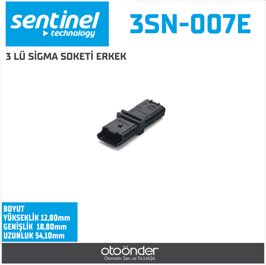 SİGMA ŞANZIMAN, FAR SOKETİ[ERKEK]