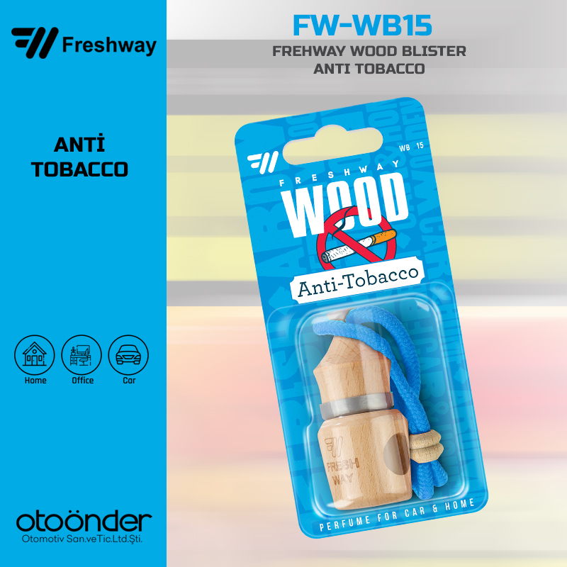 WOOD BLISTER Asma Koku Anti tobaccoFresh Way