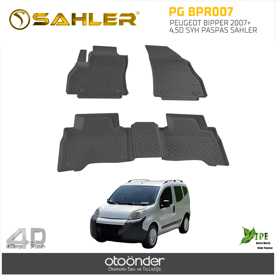 PEUGEOT BIPPER 2007+ 4,5D SYH PASPAS SAHLER