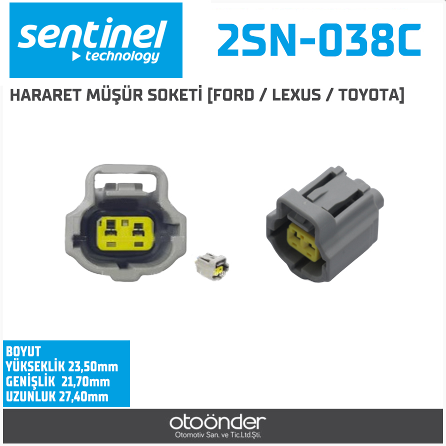 HARARET MÜŞÜR SOKETİ [FORD / LEXUS / TOYOTA]