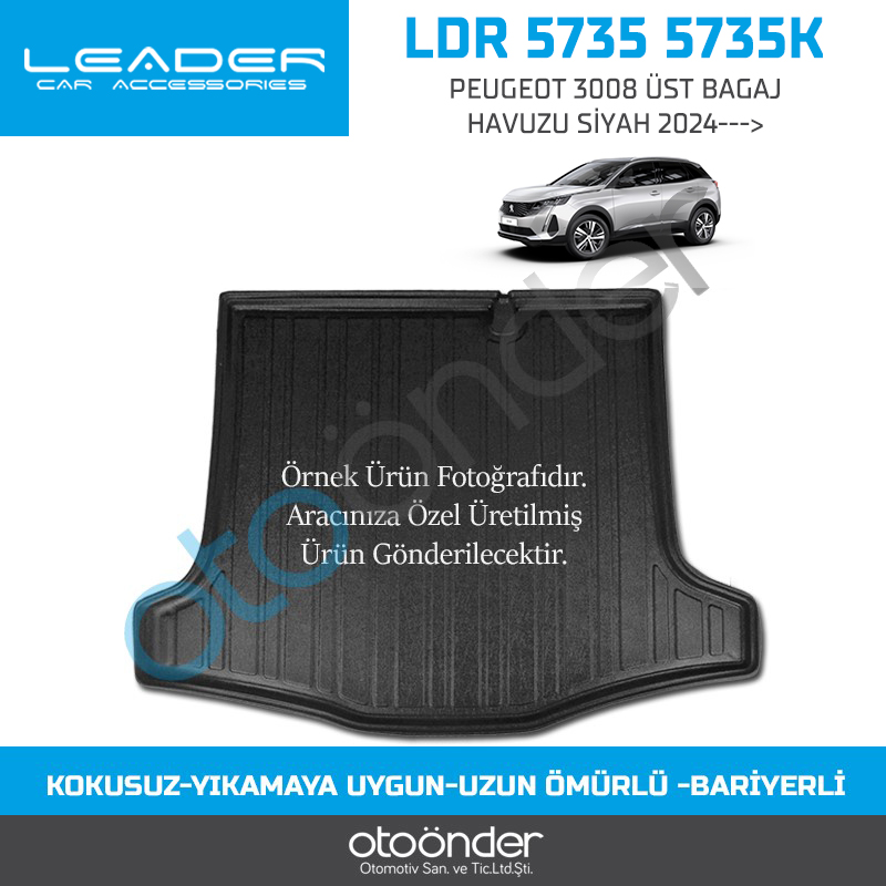 OPEL GRANDLAND ALT HB BAGAJ HAVUZU SİYAH 2025->