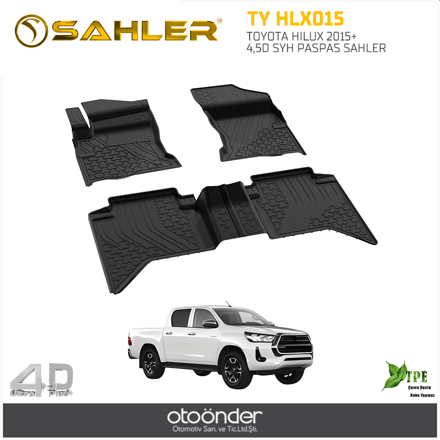 TOYOTA HILUX 2015+ 4,5D SYH PASPAS SAHLER