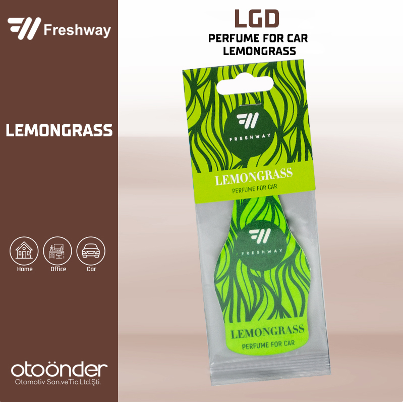 DRY Parfume For Car Lemongrass ( Limon Otu )Fresh Way