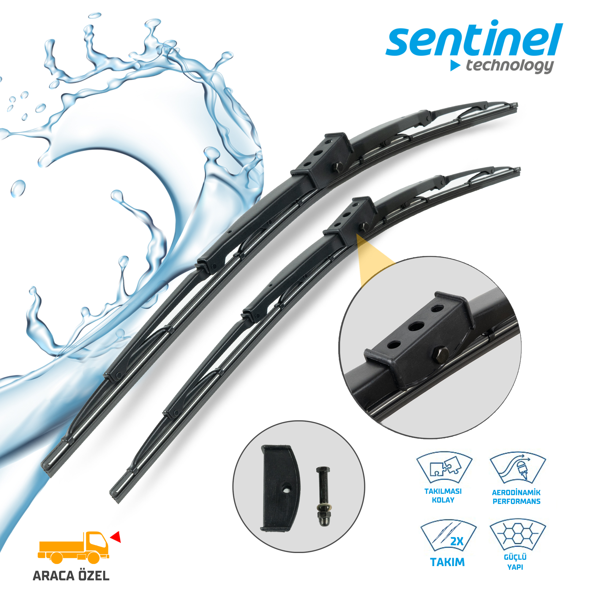 SİLECEK SÜPÜRGESİ MAGIRUS DEUTZ YENİ MODEL IKARUS. OTOBÜS MERCEDES L.0310 TAKIM 600mm+600mm