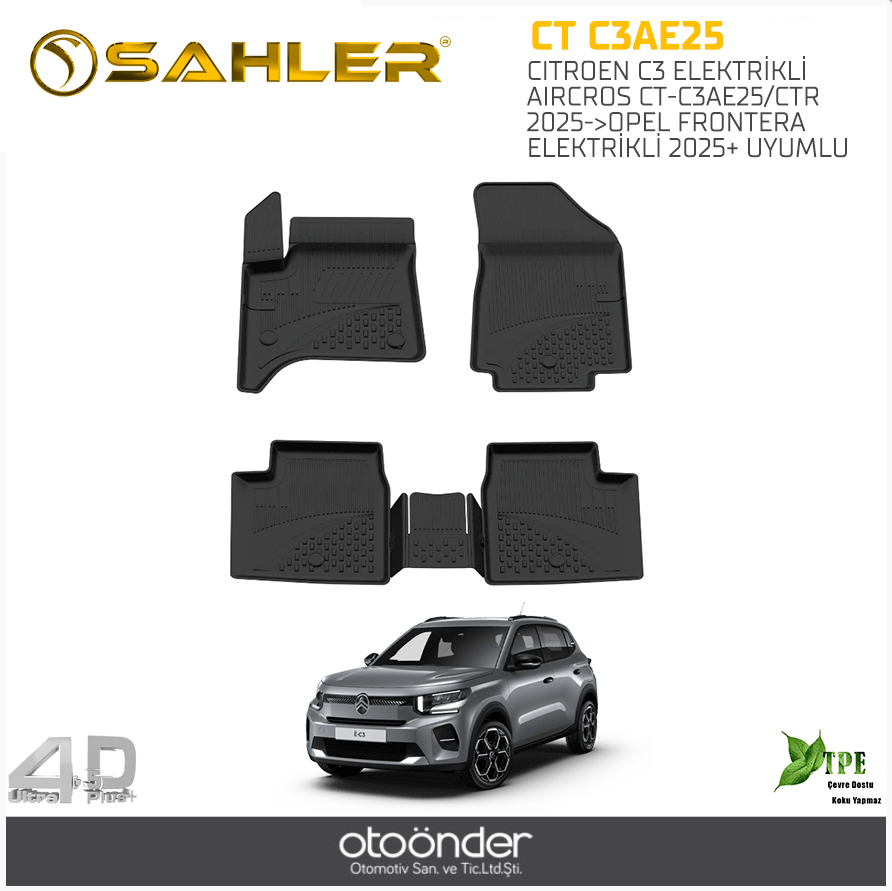 CITROEN C3 ELEKTRİKLİ AIRCROS CT-C3AE25/CTR 2025->OPEL FRONTERA ELEKTRİKLİ 2025+ UYUMLU)